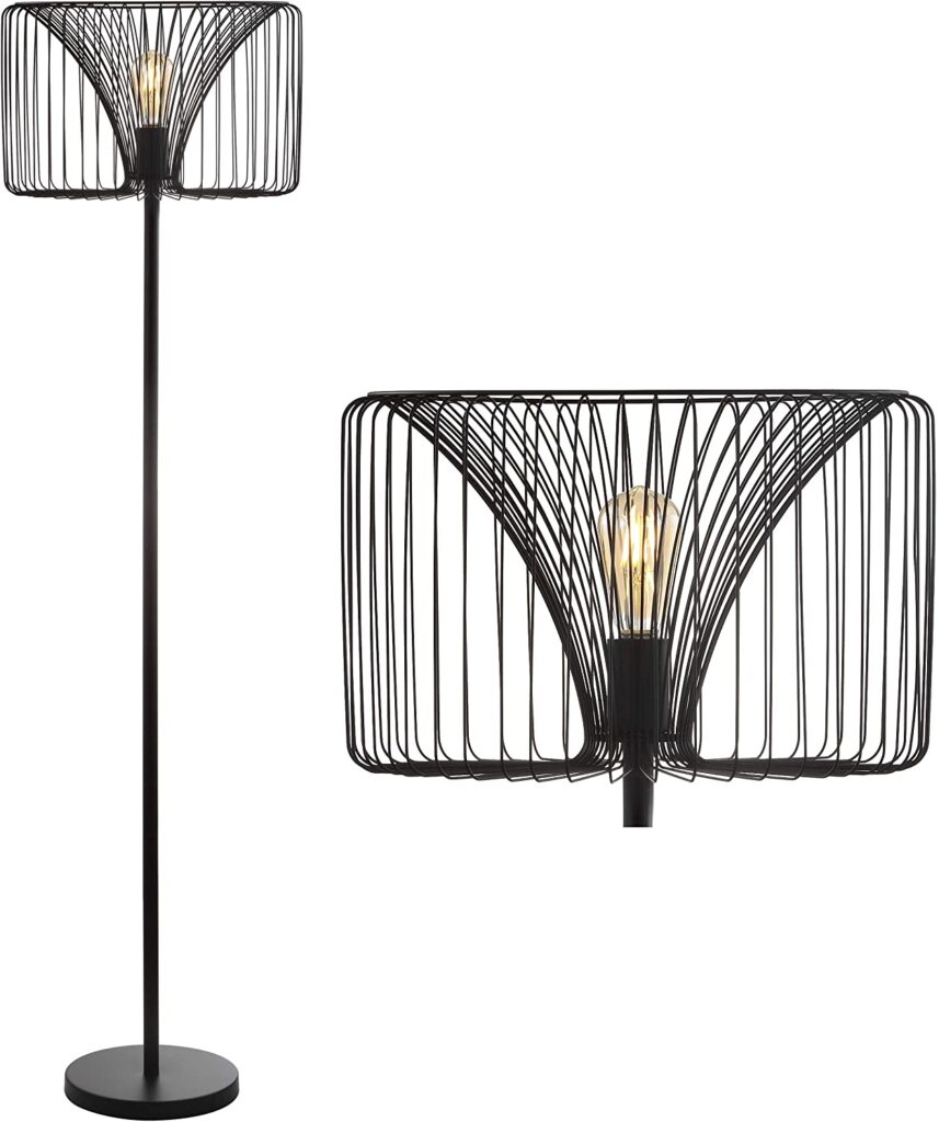 GRIDLEY 61” METAL LED FLOOR LAMP UNDER $100