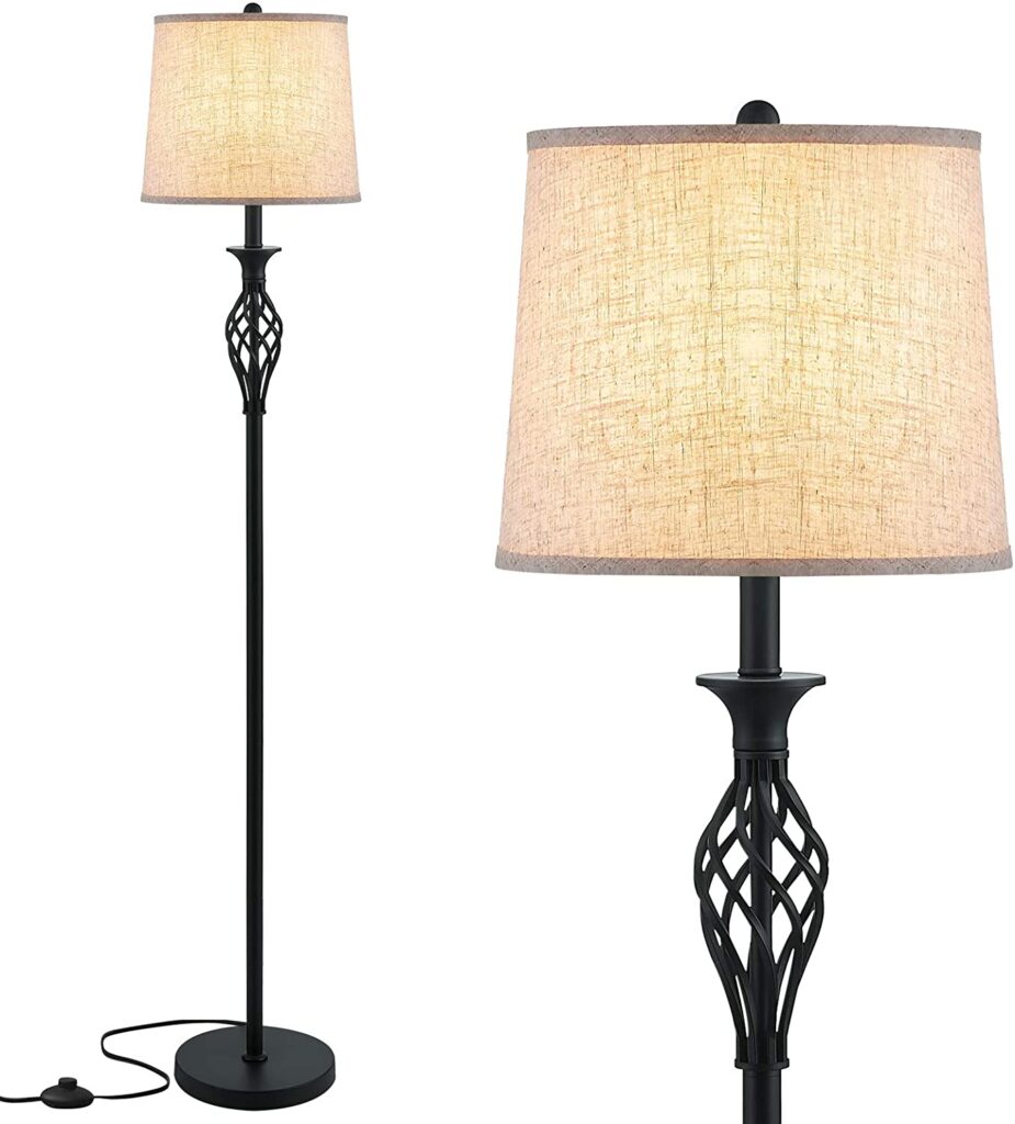 LED FLOOR LAMP, AMBIMALL CLASSIC STANDING LAMP