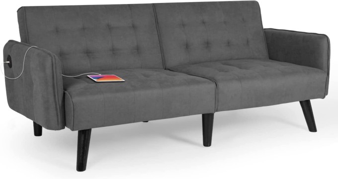 HFG Modern, Convertible, Folding Couch Sofa Bed