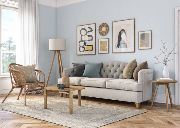 Furniture Arrangement for Square Shaped Living Room