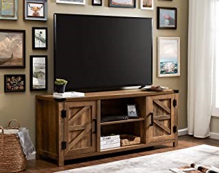 Rugged Barn wood Television Console Cabinet Farmhouse living room