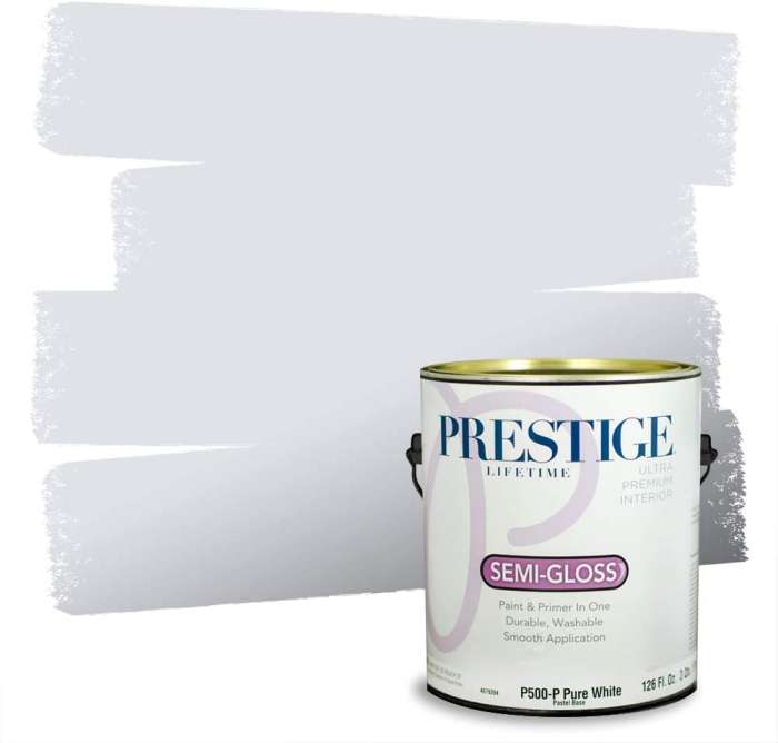 Prestige Light Gray Paints and Primer, Comparable Match of Sherwin