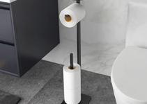 10 Ideas Where To Put Toilet Paper Holder in Small Bathroom