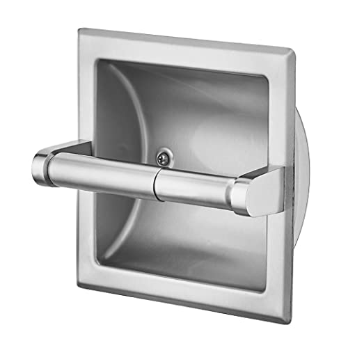 Toilet paper Holder in Small bathroom | In A Recessed Toilet Paper Holder 